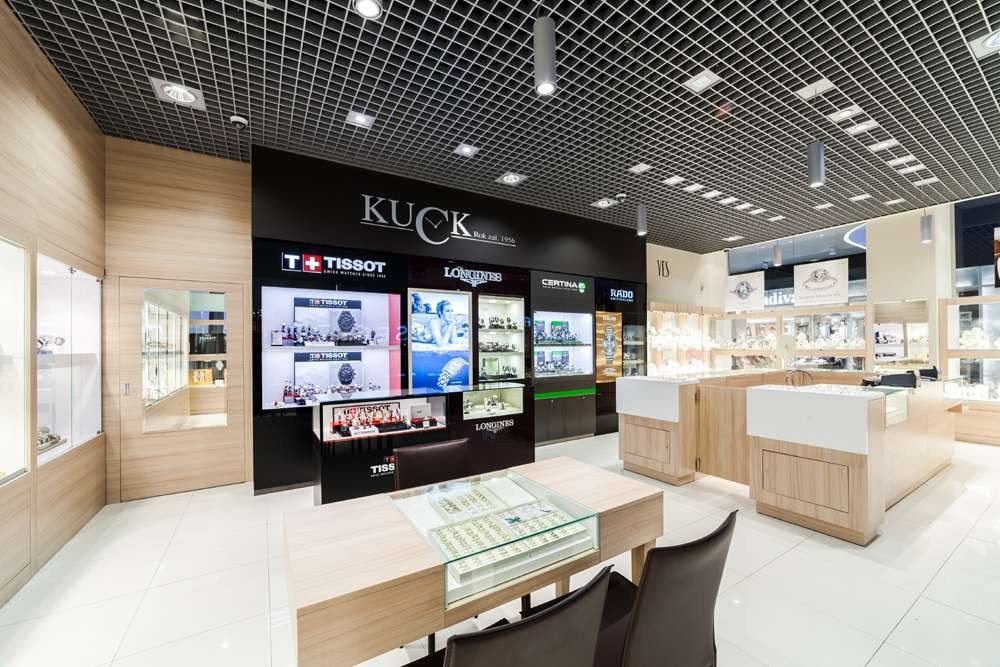 Salon YES i KUCK Galeria Warmińska — wnętrze salonu