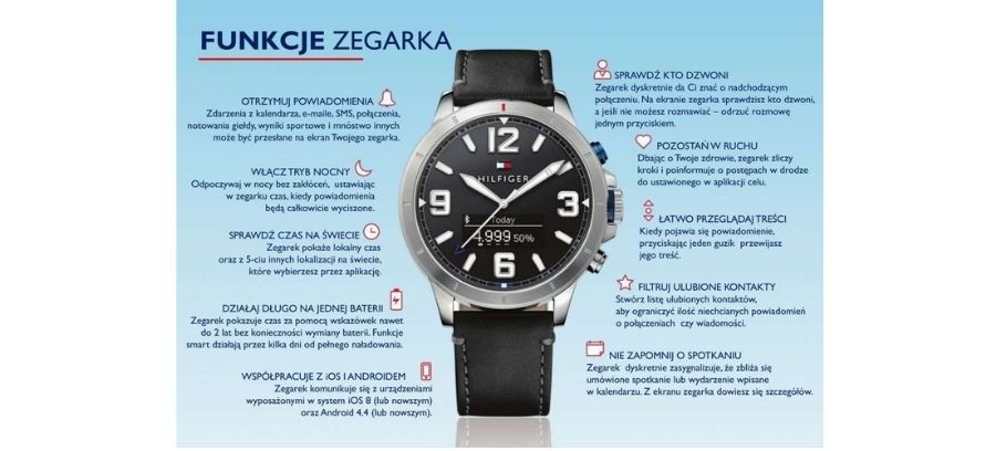 INNOWACYJNY SMARTWATCH OD TOMMYEGO HILFIGER'A