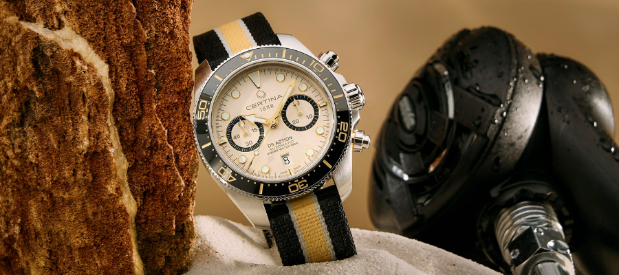 CERTINA DS. ACTION DIVER CHRONO – NOWY MODEL PONADCZASOWYCH ZEGARKÓW MARKI CERTINA