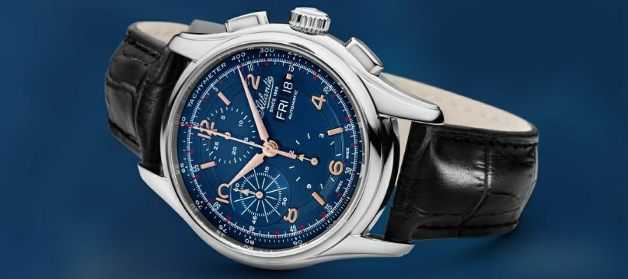 ATLANTIC WORLDMASTER 1888 AUTOMATIC CHRONOGRAPH DAY-DATE