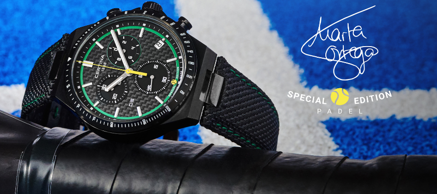 NOWOŚĆ OD MARKI CERTINY- SPORTOWY CZASOMIERZ CERTINA DS-7 CHRONOGRAPH PADEL EDITION BY MARTA ORTEGA