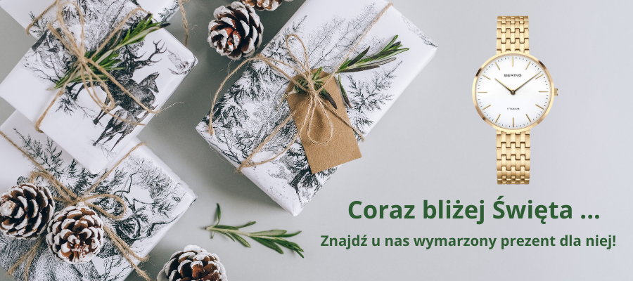 ŚWIĘTA TUŻ ZA ROGIEM - JUŻ DZIŚ SPRAWDŹ NASZE PROPOZYCJĘ NA PREZENT DLA NIEJ