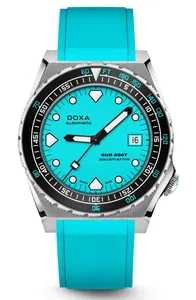 Doxa SUB 600T Aquamarine Ceramic Bezel Diver 861.10.241.25