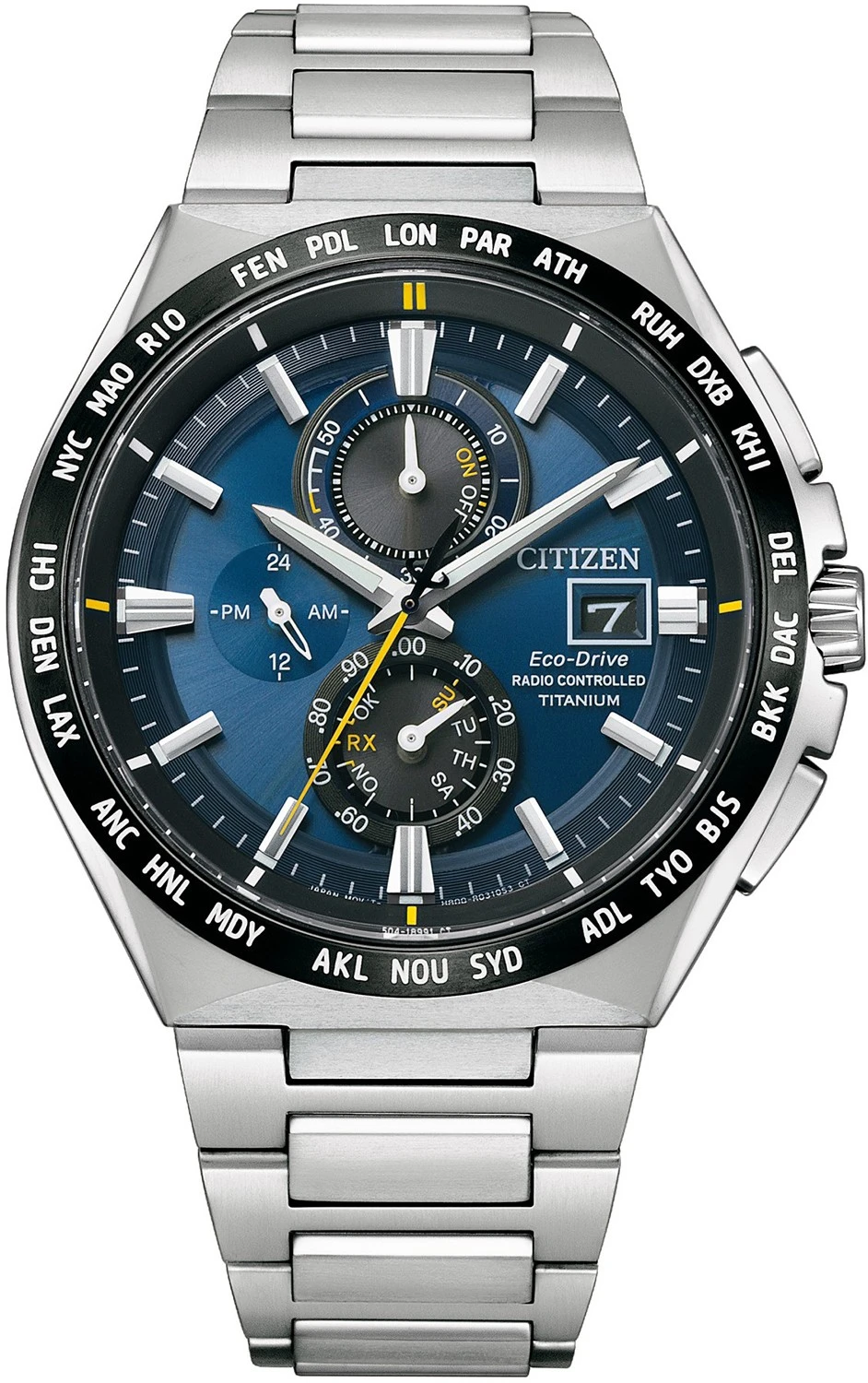 Citizen Radio Controlled Eco-Drive Super Titanium AT8234-85L