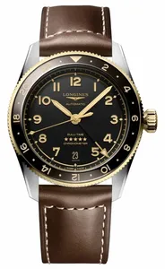 Longines Spirit Zulu Time Gold 39mm L3.802.5.53.2
