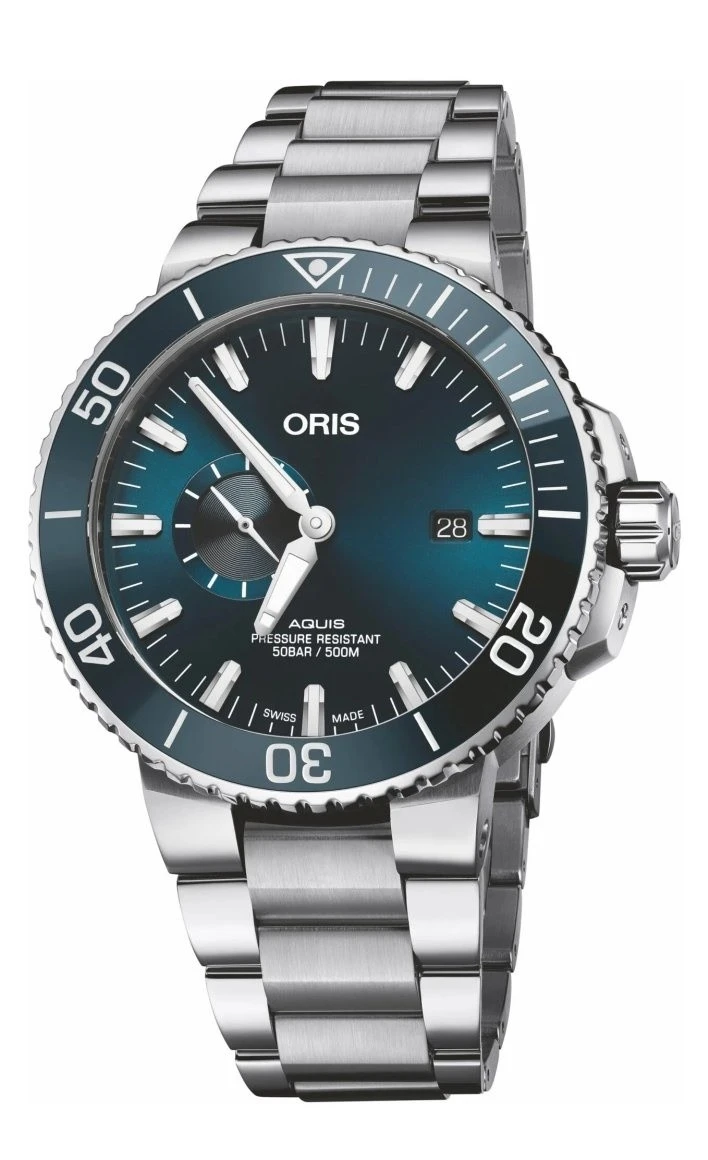 Oris Aquis II Small Second  01 743 7733 4155-07 8 ...