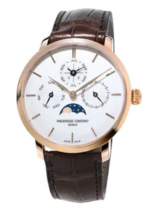 Frederique Constant Slimline Perpetual Calendar Gold Manufacture FC-775V4S9