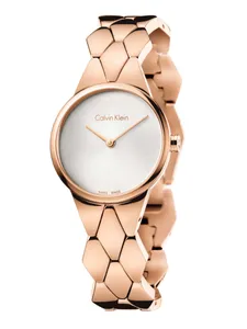 Calvin Klein Lady Snake Rose Gold PVD K6E23646