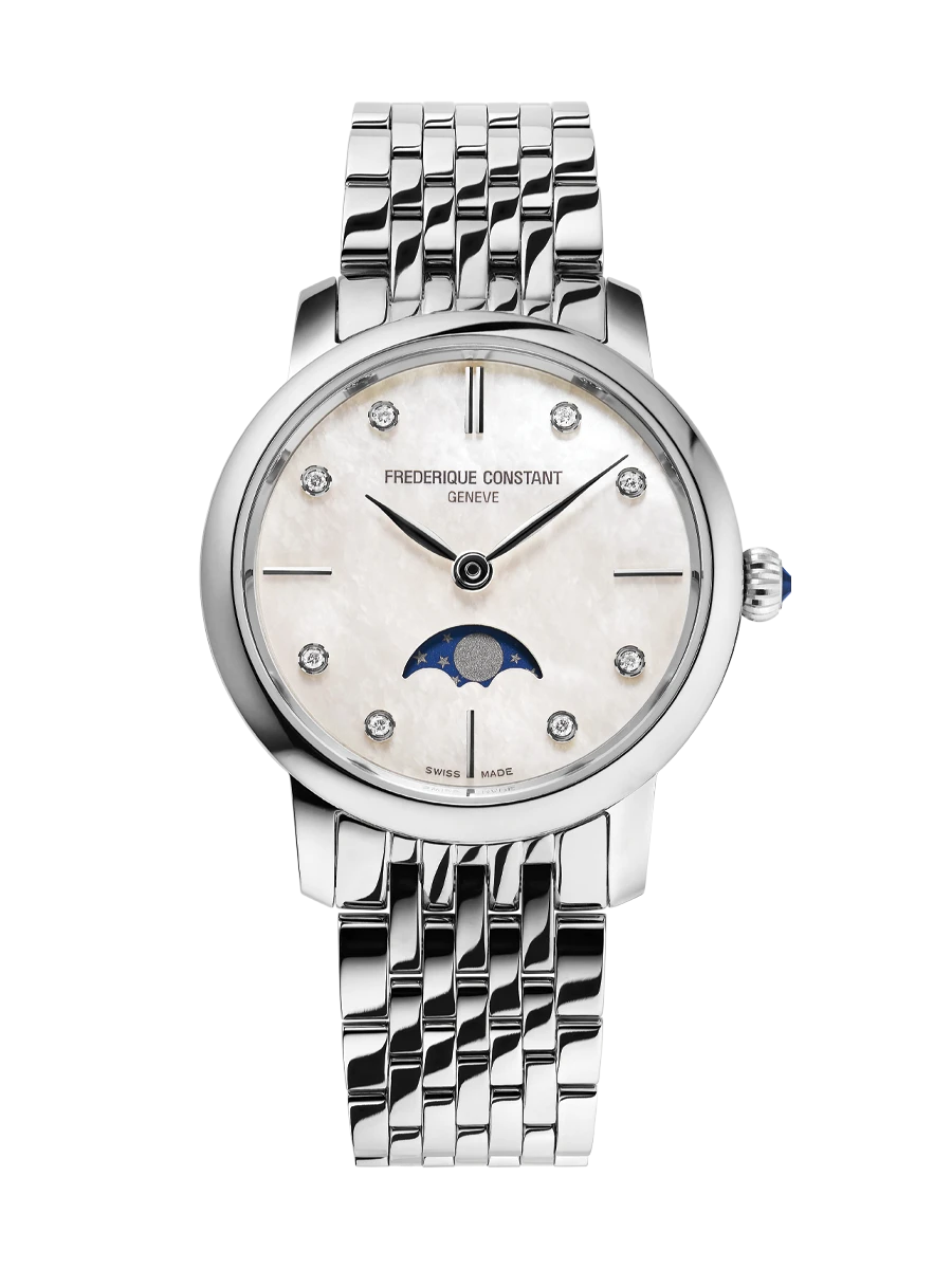 Frederique Constant Slimline Moonphase FC-206MPWD1S6B