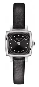 Tissot Lovely Square Black Dial Diamonds T058.109.16.056.00