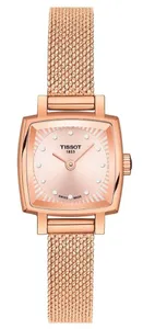 Tissot Lovely Square Mesh PVD Diamonds T058.109.33.456.00