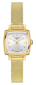 Tissot Lovely Square Mesh Yellow Gold PVD  T058.109.33.031.00