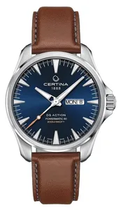 Certina DS Action Day-Date Blue Leather C032.430.16.041.00
