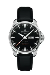 Certina DS Action Day-Date Black Leather C032.430.16.051.00