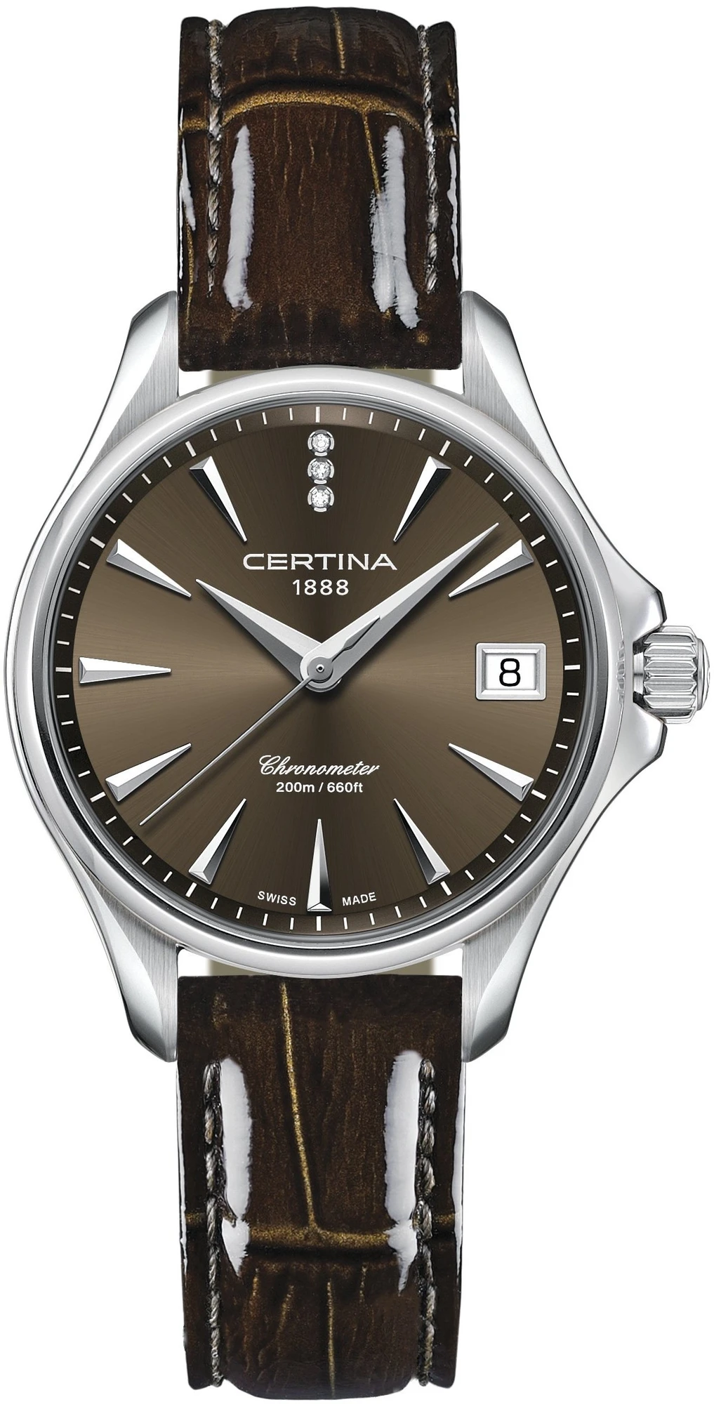 Certina DS Action Lady COSC Diamonds  C032.051.16.296.00