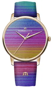 Maurice Lacroix Eliros Lady Rainbow Quartz Gold PVD Limited Edition EL1118-PVP01-090-1