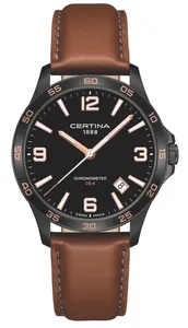Certina DS-8 COSC Chronometer Black PVD C033.851.36.057.00