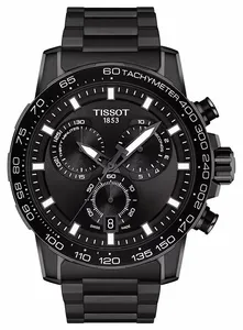 Tissot Supersport Chrono Black Dial Black PVD T125.617.33.051.00