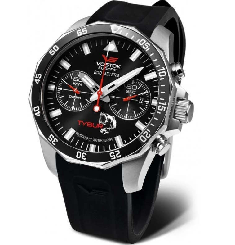 Vostok Europe Rocket N-1 Chrono Marcin Tybura "Tybur" Limited Edition 6S21-225A436