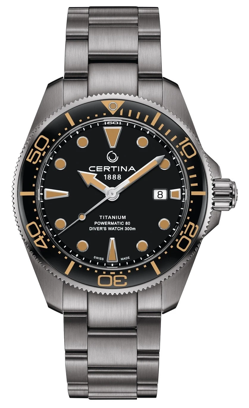 Certina DS Action Diver Powermatic 80 Titanium Ceramic C032.607.44.051.00