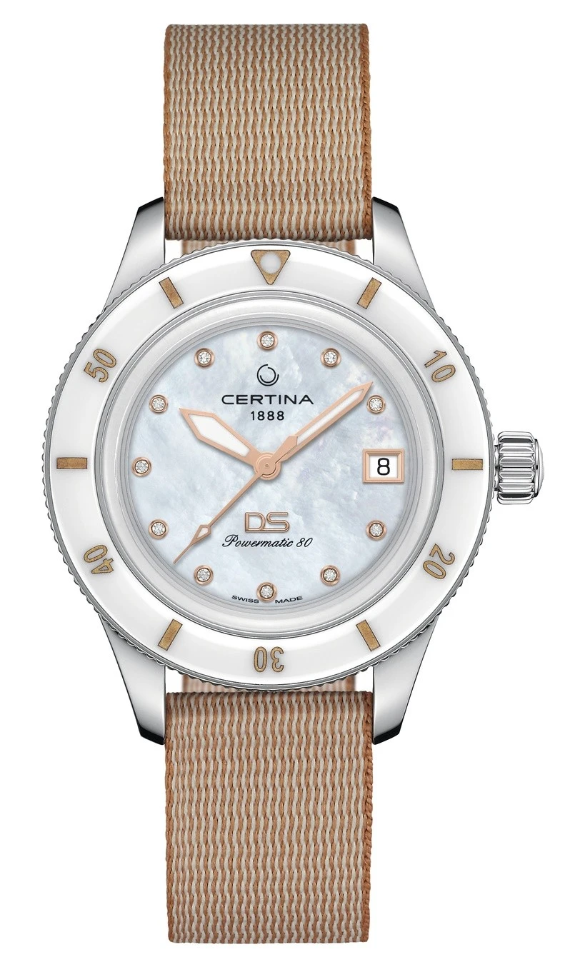 Certina DS PH200 Lady Powermatic 80 Ceramic Bezel C036.207.18.106.00