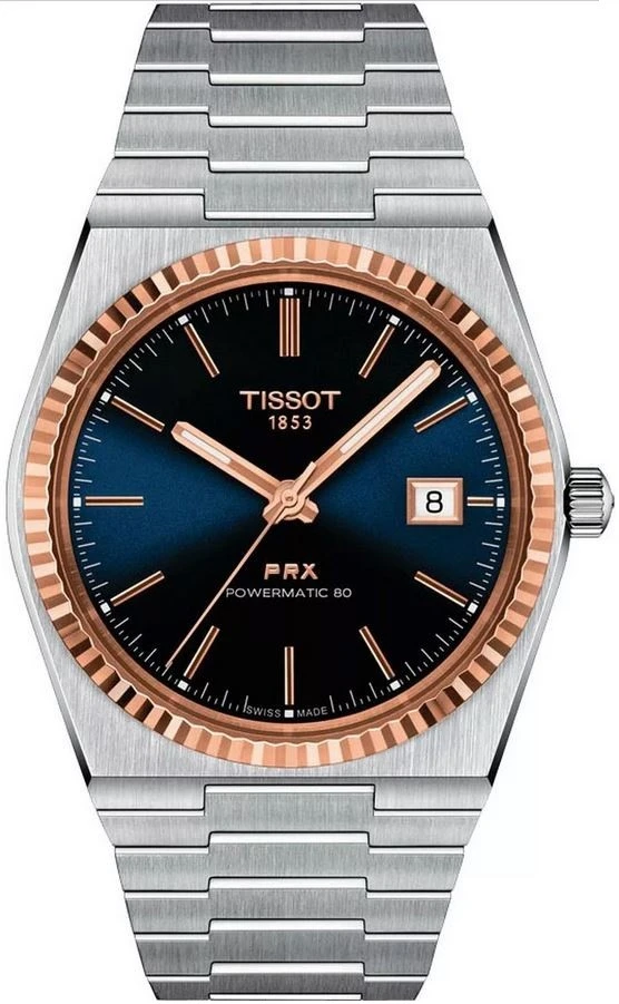 Tissot PRX Powermatic 80 18k Gold Bezel T931.407.41.041.00