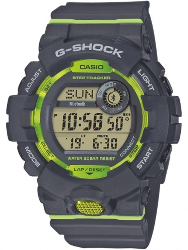 Casio G-SHOCK Camo G-SQUAD Bluetooth Sync Step Tracker GBD-800-8ER