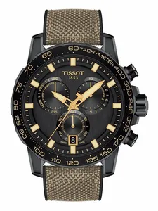 Tissot Supersport Chrono Black Dial Black PVD T125.617.37.051.01