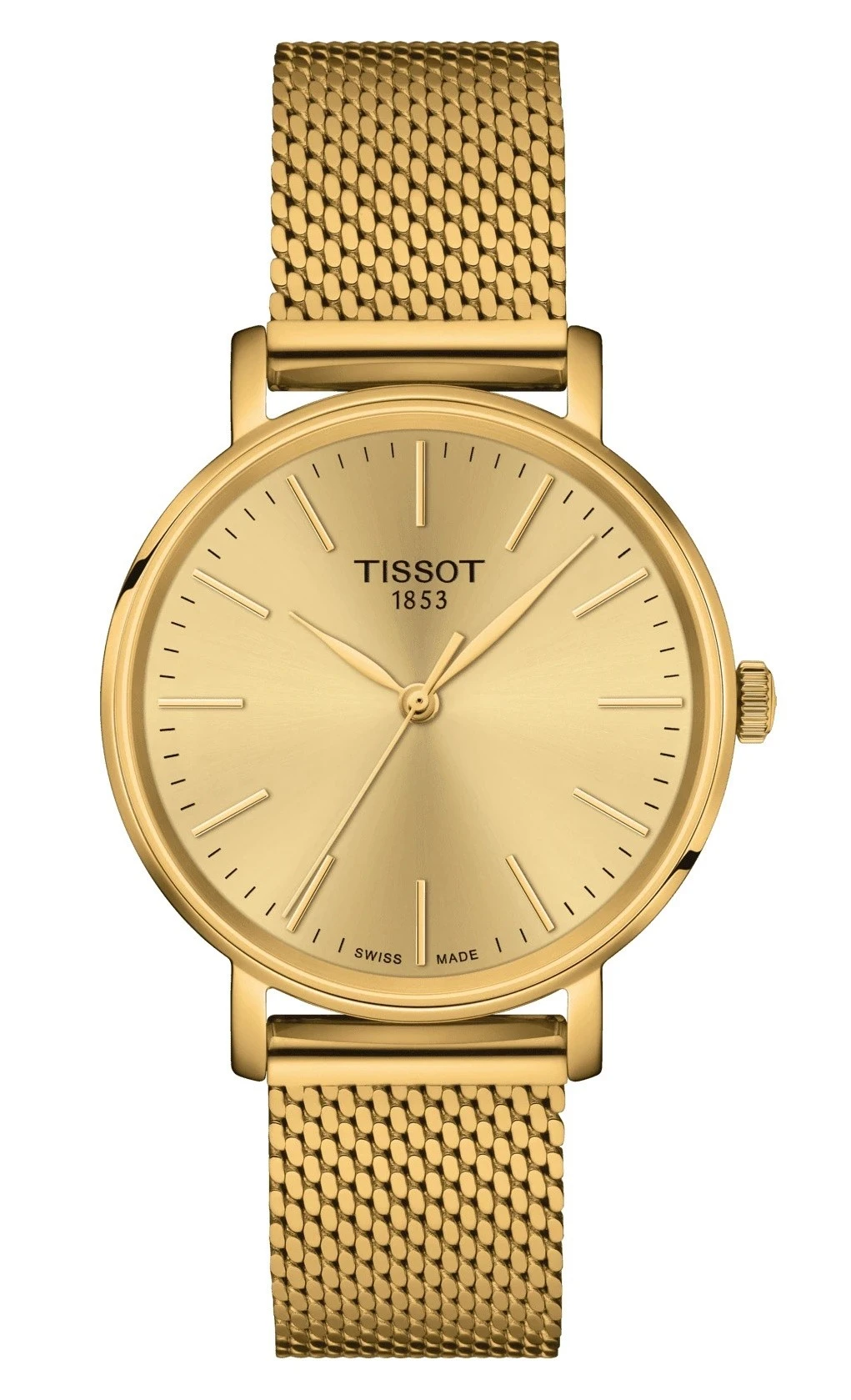 Tissot Everytime Lady Gold PVD 34mm T143.210.33.021.00