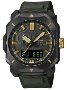 Casio ProTrek Steel Octagonal Bezel Triple Sensor PRW-6900Y-3ER