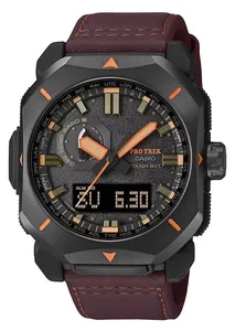 Casio ProTrek Steel Octagonal Bezel Triple Sensor PRW-6900YL-5ER