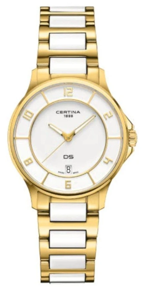 Certina DS-6 Lady Ceramic Gold PVD COSC Chronometer C039.251.33.017.00