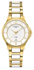 Certina DS-6 Lady Ceramic Gold PVD COSC Chronometer C039.251.33.017.00