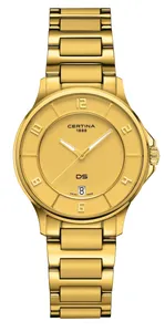 Certina DS-6 Lady Gold PVD COSC Chronometer C039.251.33.367.00